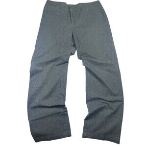 Dockers Sydney Pants Women's 14 Medium Gray Cotton Stretch Mid-Rise Favorite Fit